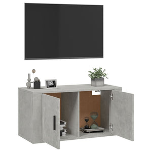TV-Wandschrank Betongrau 80 cm