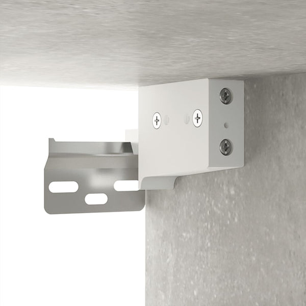 TV-Wandschrank Betongrau 80 cm