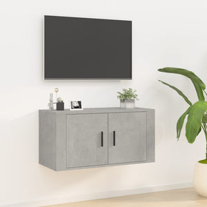 TV-Wandschrank Betongrau 80 cm