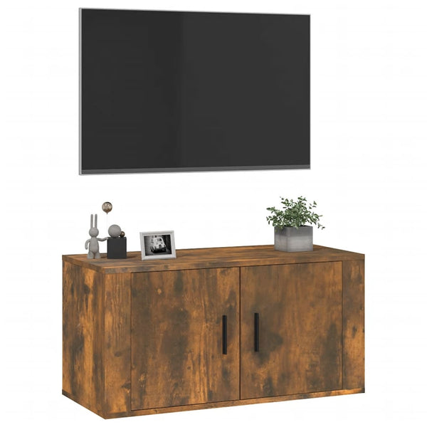 TV-Wandschrank Räuchereiche 80 cm
