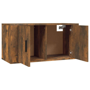 TV-Wandschrank Räuchereiche 80 cm