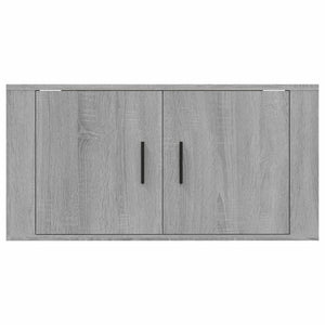 TV-Wandschrank Grau Sonoma 80 cm