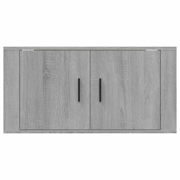 TV-Wandschrank Grau Sonoma 80 cm