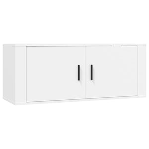TV-Wandschrank Weiß 100 cm