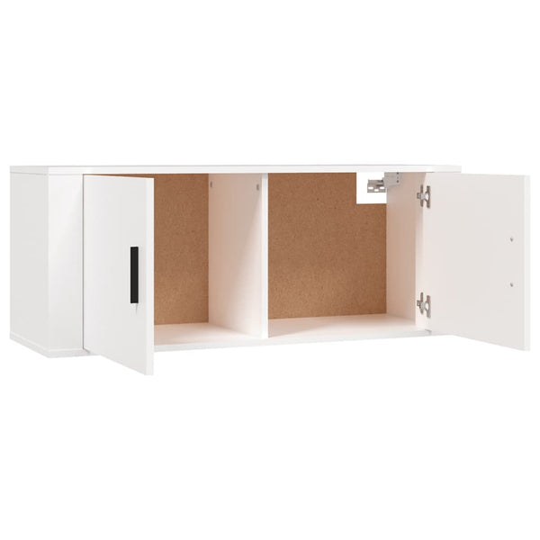 TV-Wandschrank Weiß 100 cm