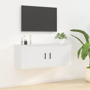 TV-Wandschrank Weiß 100 cm