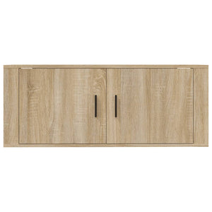 TV-Wandschrank Sonoma-Eiche 100 cm