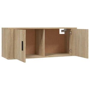 TV-Wandschrank Sonoma-Eiche 100 cm
