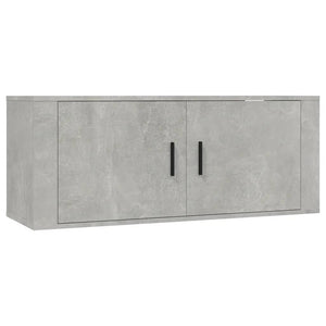 TV-Wandschrank, Betongrau, 100 cm