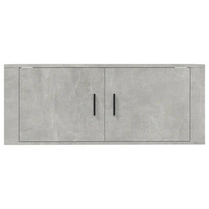 TV-Wandschrank, Betongrau, 100 cm