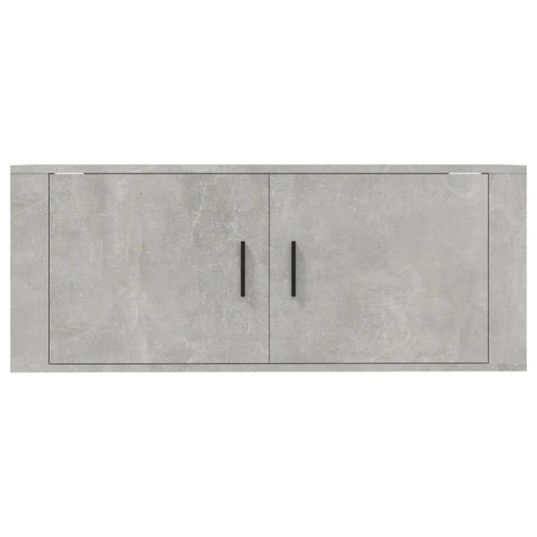 TV-Wandschrank, Betongrau, 100 cm