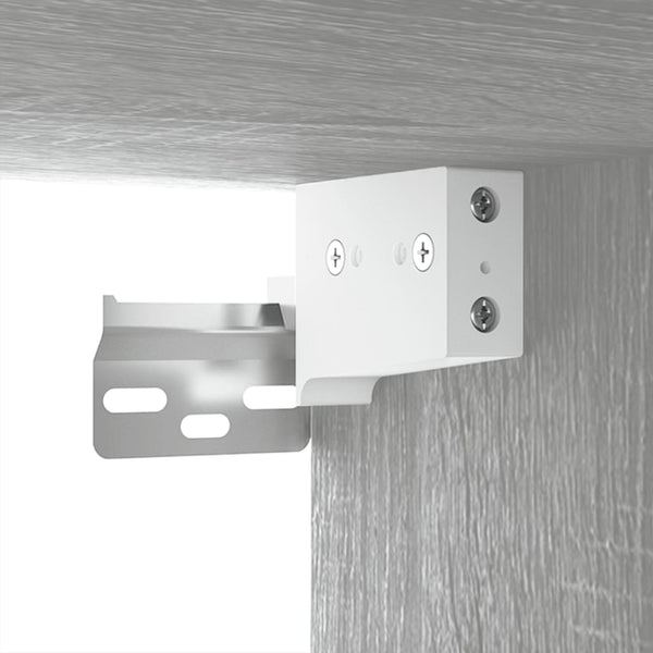 TV-Wandschrank Grau Sonoma 100 cm