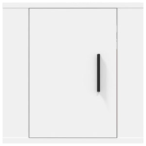 Weiße TV-Wandkonsole 40 cm