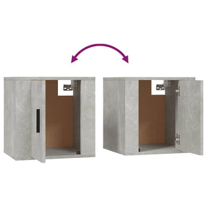 TV-Wandschrank Betongrau 40 cm