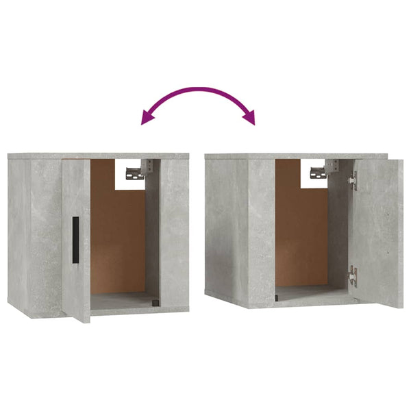 TV-Wandschrank Betongrau 40 cm