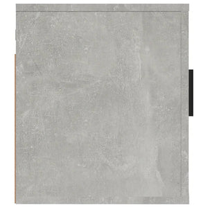 TV-Wandschränke, 2er Set, Betongrau, 40 cm