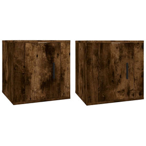 TV-Wandschränke 2er Set Räuchereiche 40cm