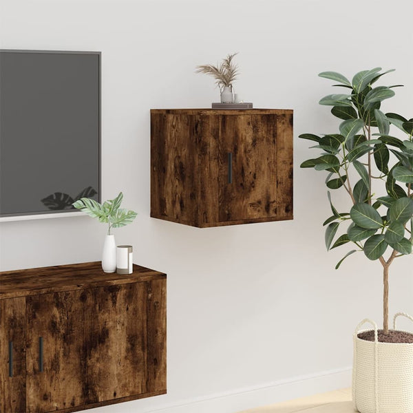 TV-Wandschränke 2er Set Räuchereiche 40cm