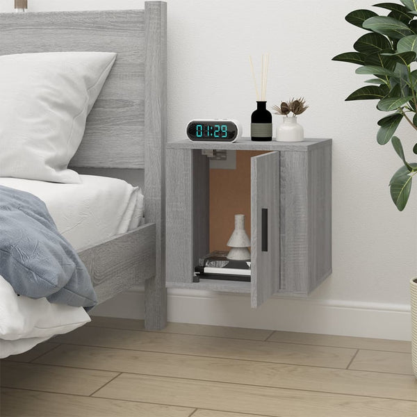 TV-Wandschrank Grau Sonoma 40 cm