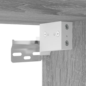 TV-Wandschrank Grau Sonoma 40 cm