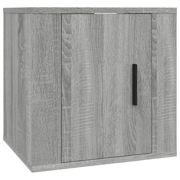 TV-Wandschränke Grau Sonoma 2er Set