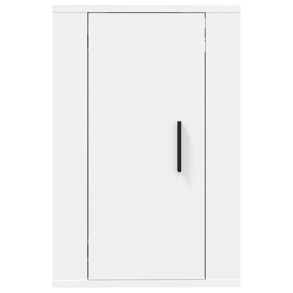 Weißer TV-Wandschrank 40 cm