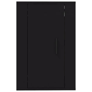 TV-Wandschränke Schwarz, 2er-Set