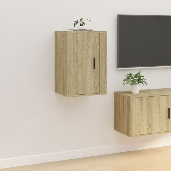 TV-Wandschränke Sonoma-Eiche, 2er-Set