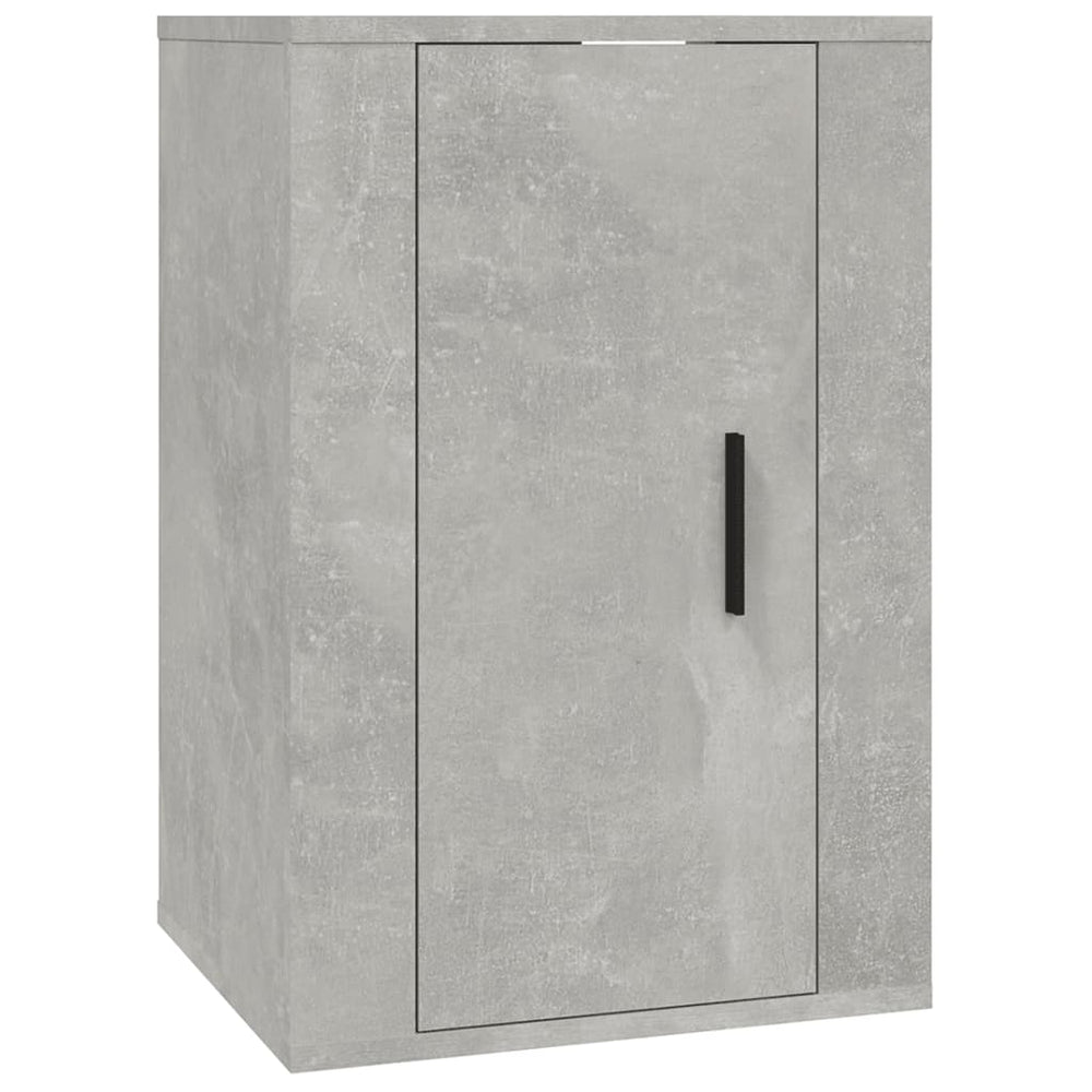 TV-Wandschrank, Betongrau, 40 cm