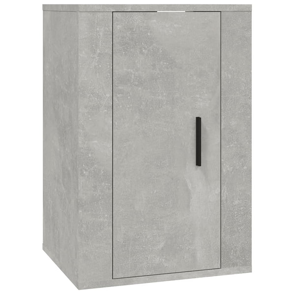 TV-Wandschrank, Betongrau, 40 cm