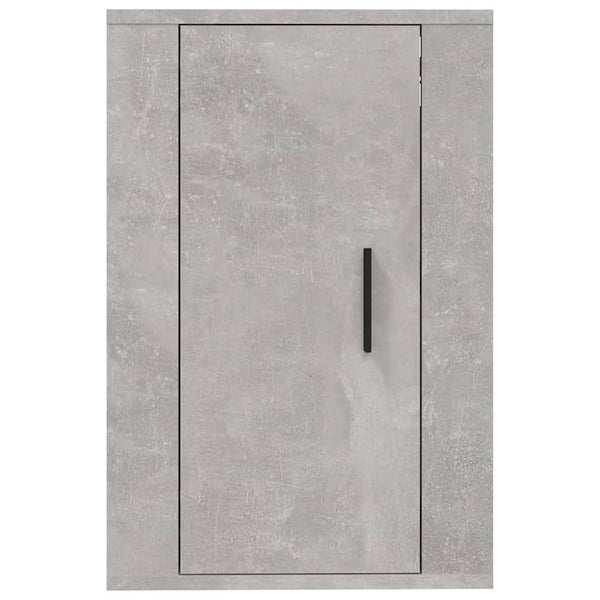 TV-Wandschrank, Betongrau, 40 cm