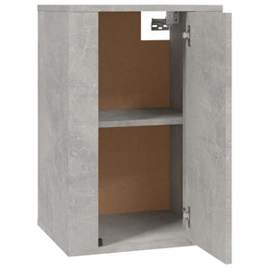 TV-Wandschrank, Betongrau, 40 cm