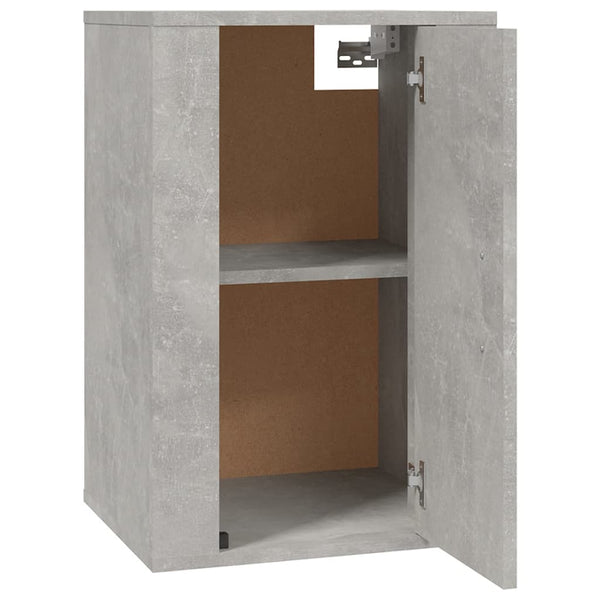 TV-Wandschrank, Betongrau, 40 cm