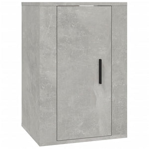 TV-Wandschränke, Betongrau, 2er-Set
