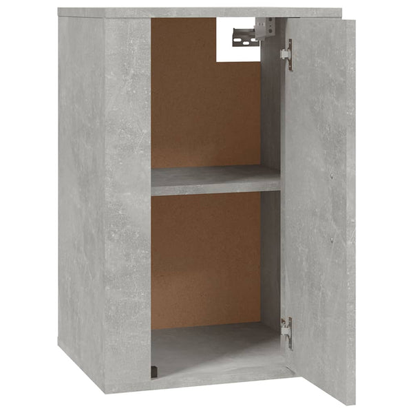 TV-Wandschränke, Betongrau, 2er-Set