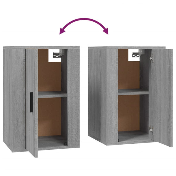 TV-Wandschrank Grau Sonoma 40 cm
