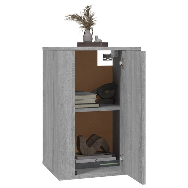TV-Wandschränke Grau Sonoma 2er-Set