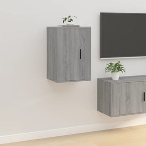 TV-Wandschränke Grau Sonoma 2er-Set