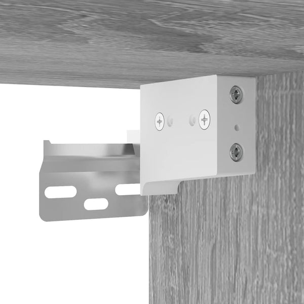 TV-Wandschränke Grau Sonoma 2er-Set