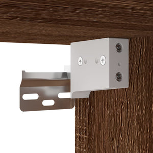 TV-Wandschrank Braun Eichen-Optik 40 cm