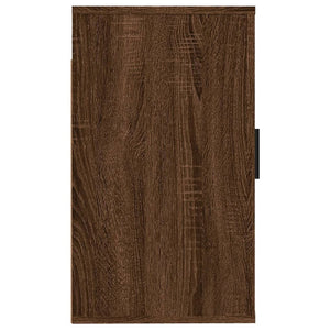 TV-Wandschränke 2er Set Braun Eiche 40x60 cm