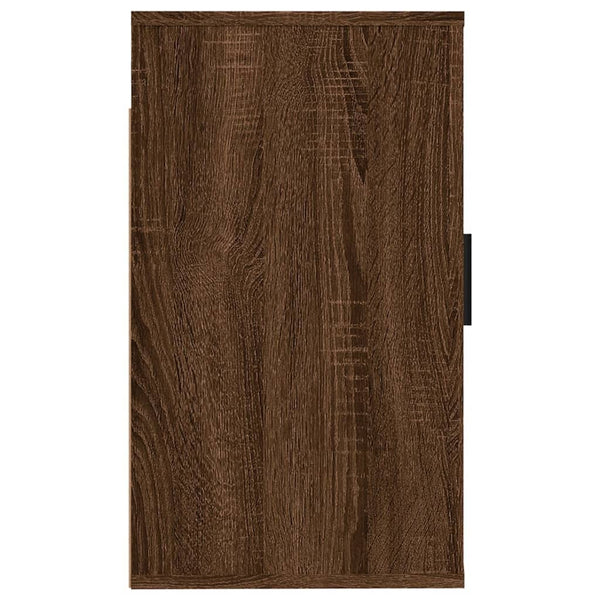 TV-Wandschränke 2er Set Braun Eiche 40x60 cm