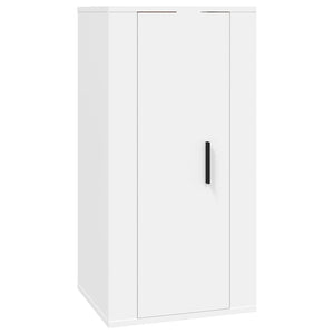 Weißer TV-Wandschrank 40x34,5x80 cm