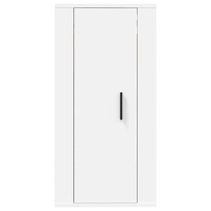 Weißer TV-Wandschrank 40x34,5x80 cm