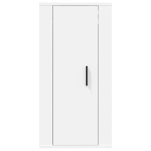 Weißer TV-Wandschrank 40x34,5x80 cm