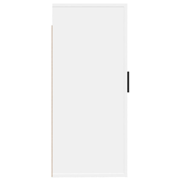 Weißer TV-Wandschrank 40x34,5x80 cm