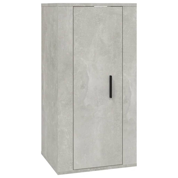 TV-Wandschrank, Betongrau, 40 cm