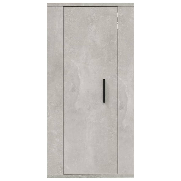 TV-Wandschrank, Betongrau, 40 cm