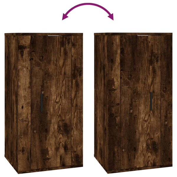 TV-Wandschrank Räuchereiche 40 cm