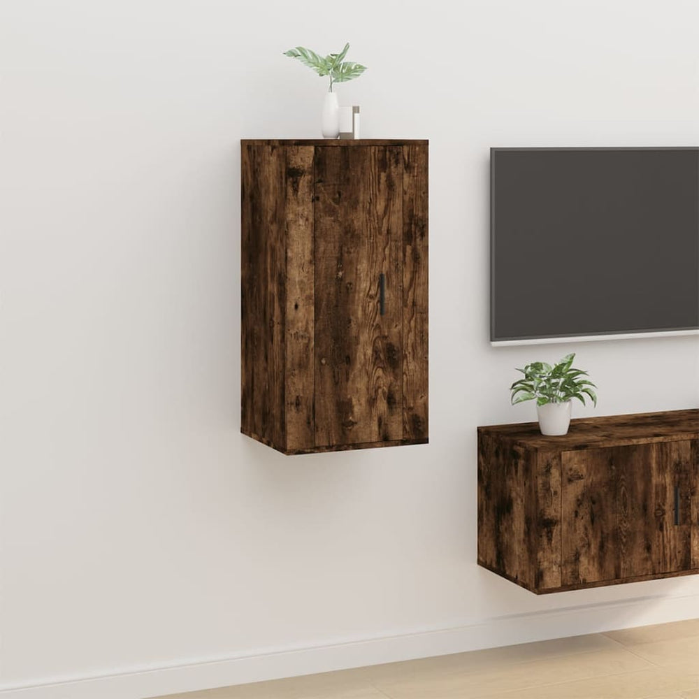 TV-Wandschrank Räuchereiche 40 cm